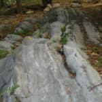Inwood Marble outcrop in Isham Park